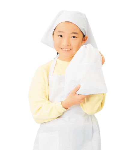 学童給食衣 カタログ | 食品用白衣とエプロンの専門メーカー サカノ 